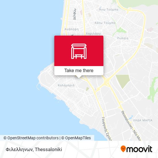 Φιλελληνων map