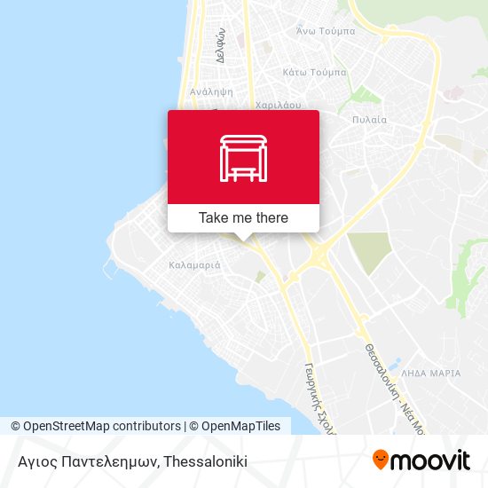 Αγιος Παντελεημων map