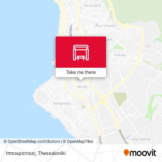 Ιπποκρατους map