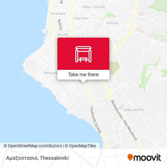 Αμαξοστασιο map