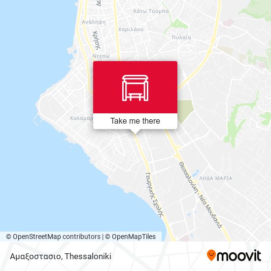 Αμαξοστασιο map