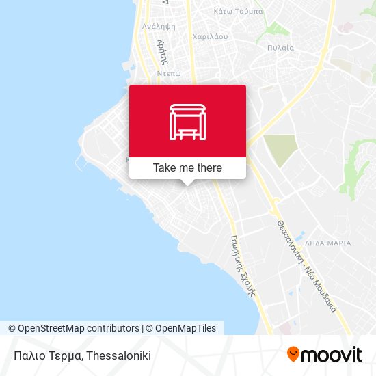 Παλιο Τερμα map