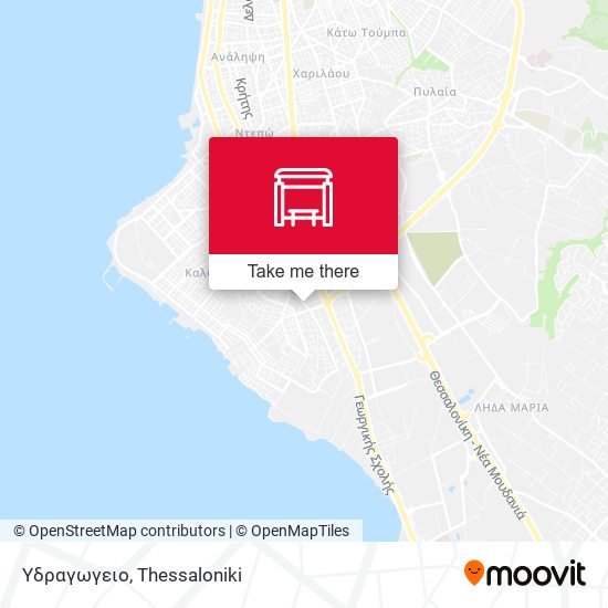 Υδραγωγειο map