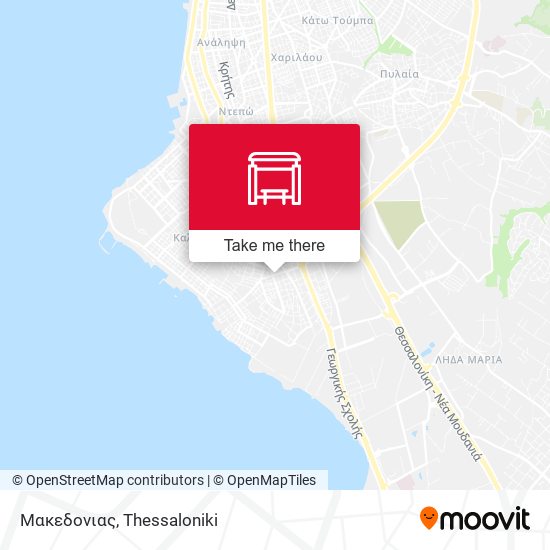 Μακεδονιας map