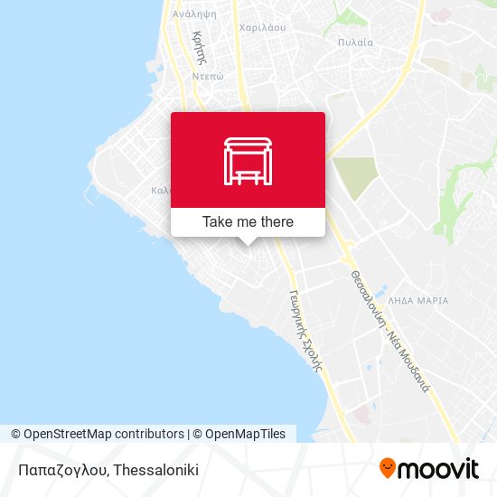 Παπαζογλου map