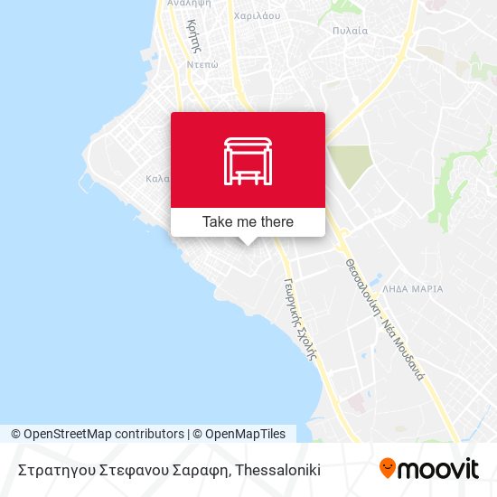 Στρατηγου Στεφανου Σαραφη map