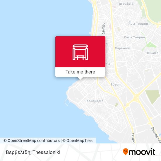 Βερβελιδη map