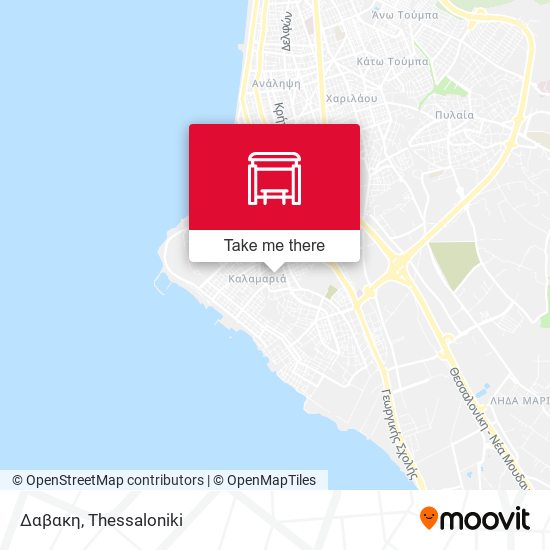 Δαβακη map