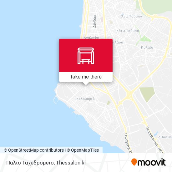 Παλιο Ταχυδρομειο map
