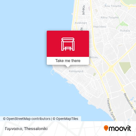 Γυμνασιο map