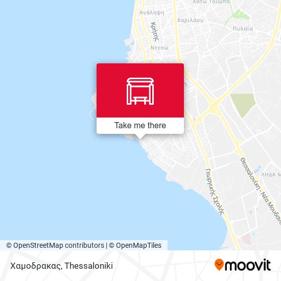Χαμοδρακας map