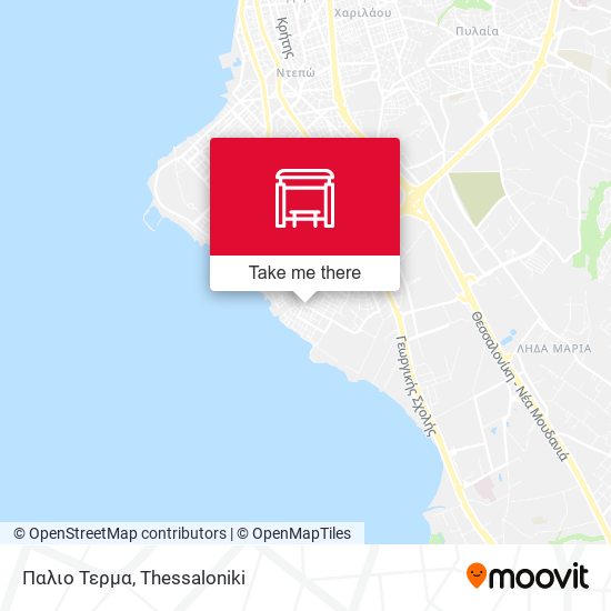 Παλιο Τερμα map