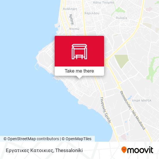 Εργατικες Κατοικιες map