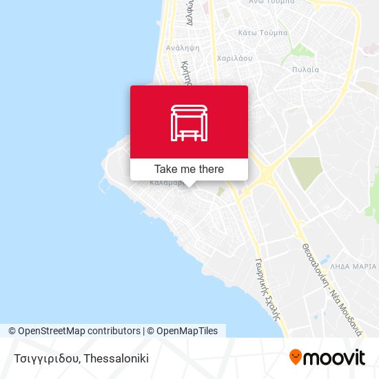 Τσιγγιριδου map