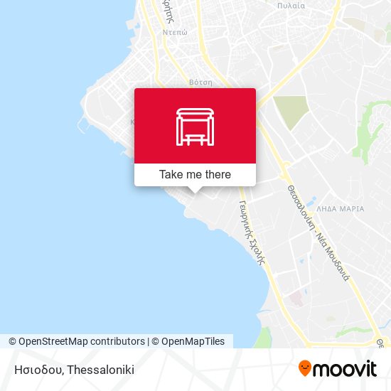 Ησιοδου map