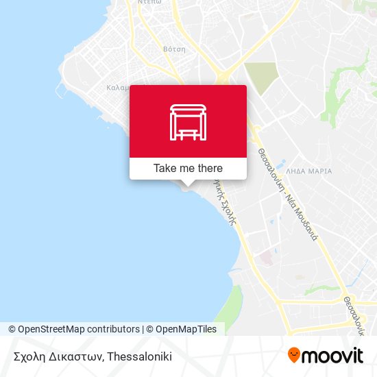 Σχολη Δικαστων map