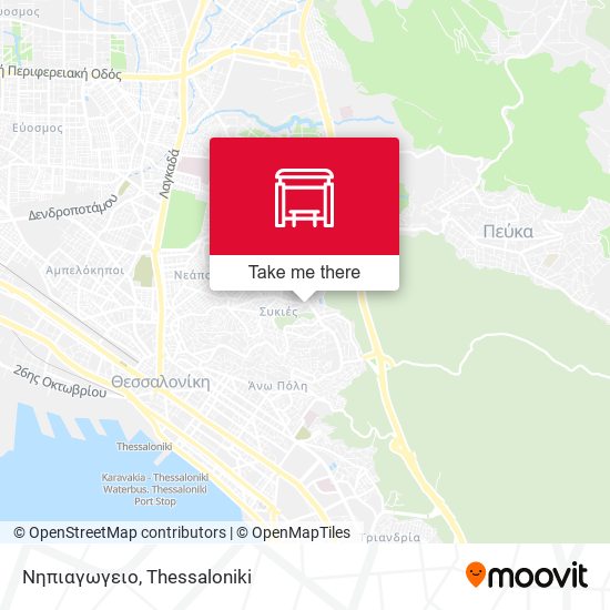 Νηπιαγωγειο map