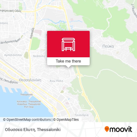 Οδυσσεα Ελυτη map