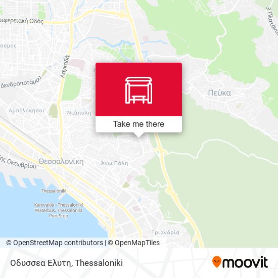 Οδυσσεα Ελυτη map