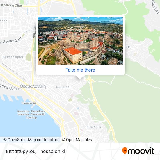 Επταπυργιου map