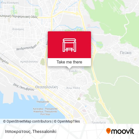 Ιπποκρατους map