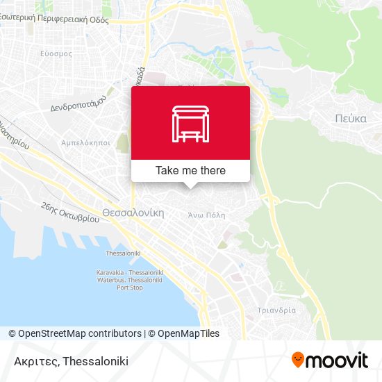 Ακριτες map