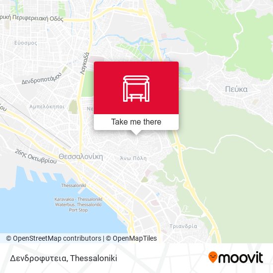 Δενδροφυτεια map
