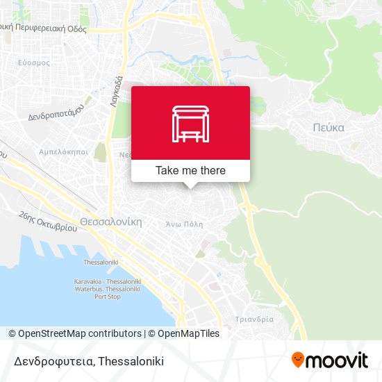 Δενδροφυτεια map