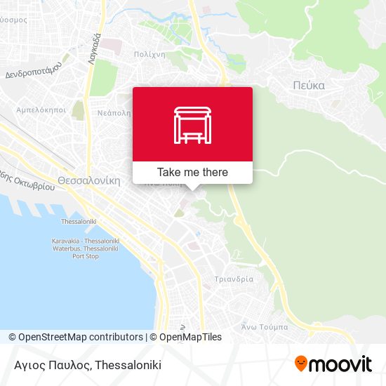 Αγιος Παυλος map