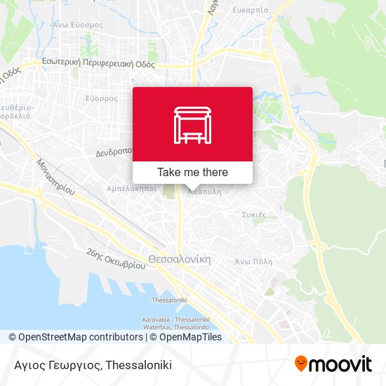 Αγιος Γεωργιος map