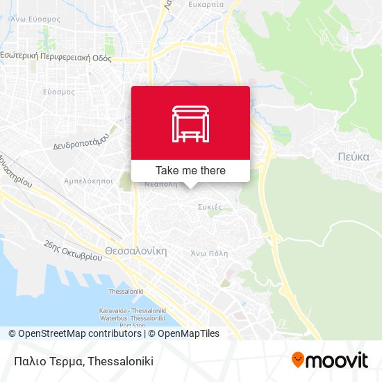 Παλιο Τερμα map