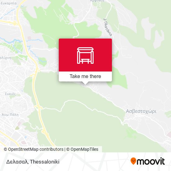 Δελασαλ map