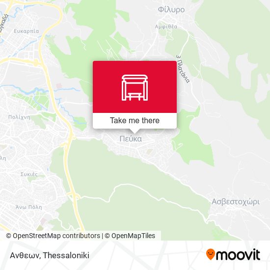 Ανθεων map