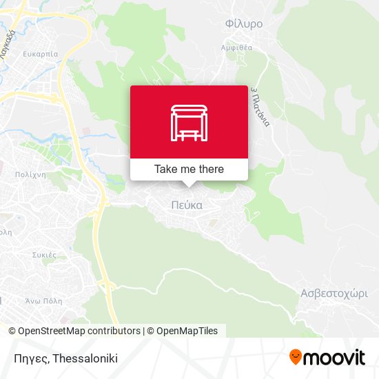 Πηγες map