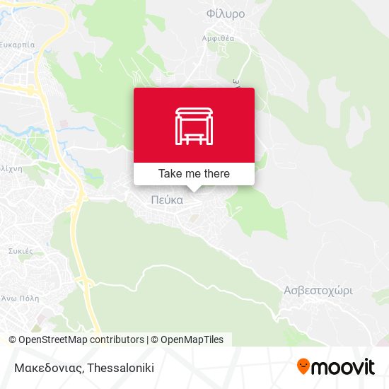 Μακεδονιας map