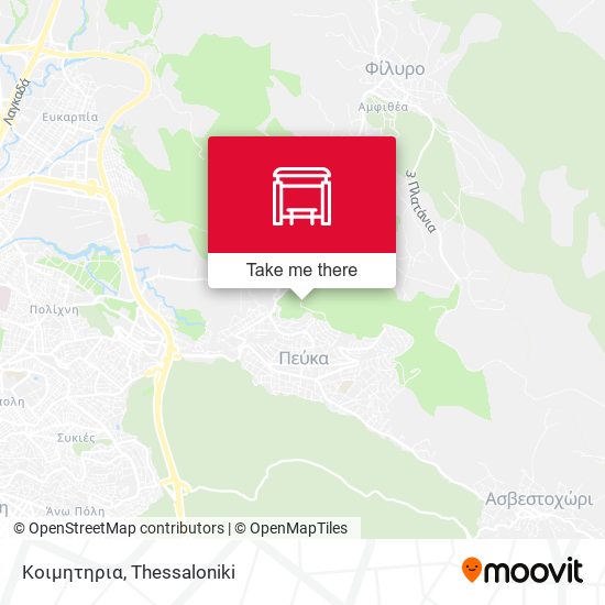 Κοιμητηρια map
