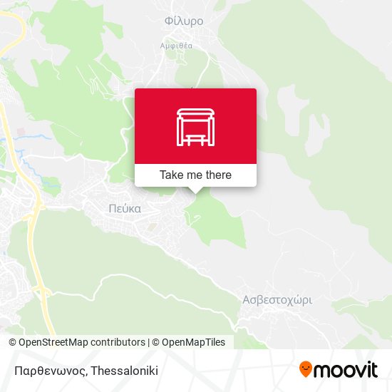Παρθενωνος map
