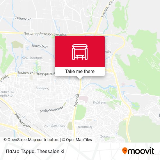 Παλιο Τερμα map