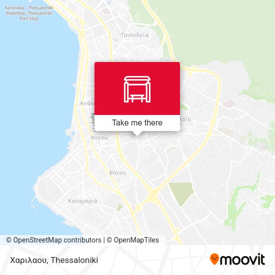 Χαριλαου map