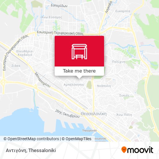 Αντιγόνη map