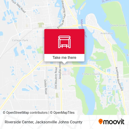 Riverside Center map