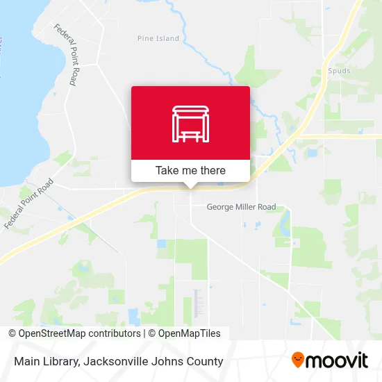 Main Library map