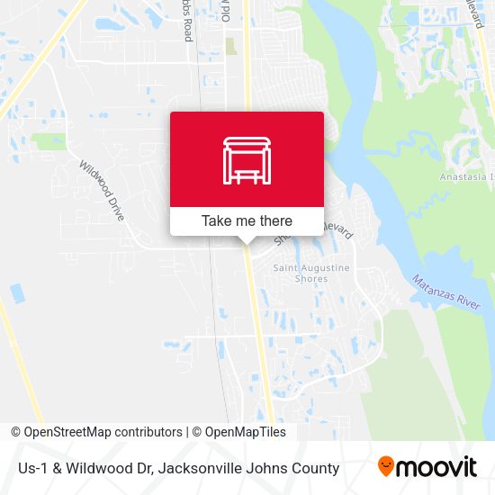 Mapa de Us-1 & Wildwood Dr