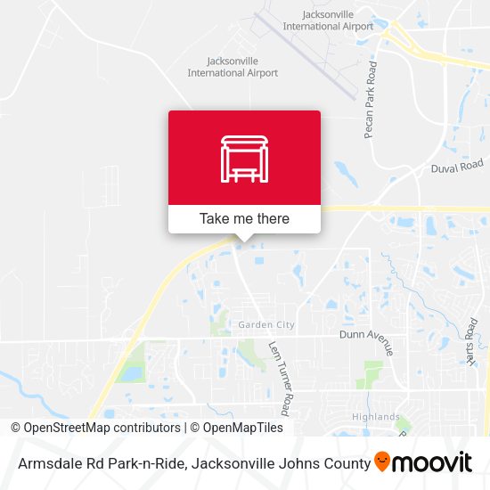 Armsdale Rd Park-n-Ride map