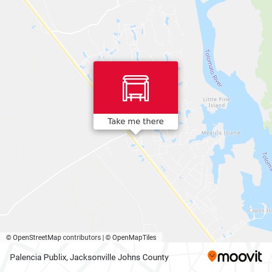 Palencia Publix map