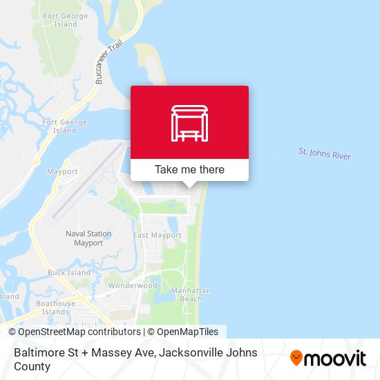 Baltimore St + Massey Ave map
