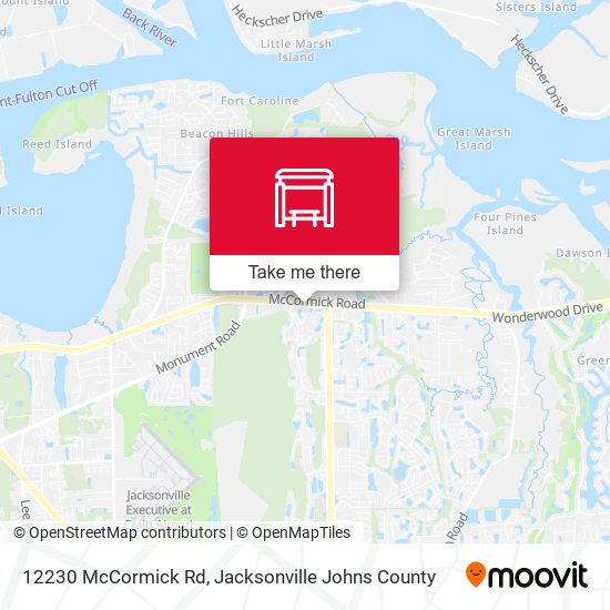12230 McCormick Rd map