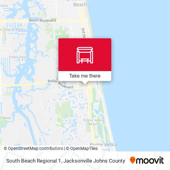 South Beach Regional 1 map