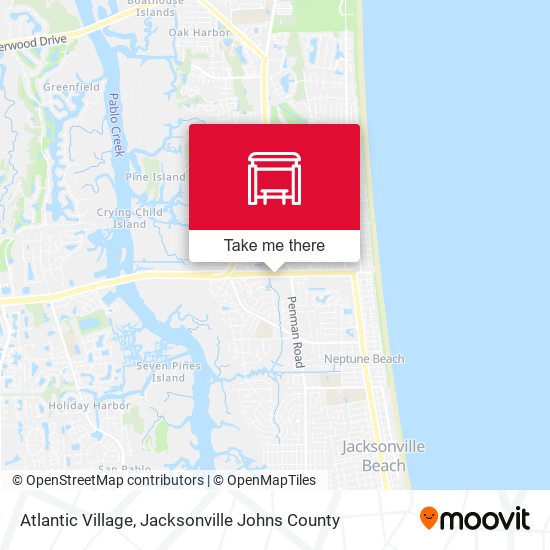 Atlantic Village map