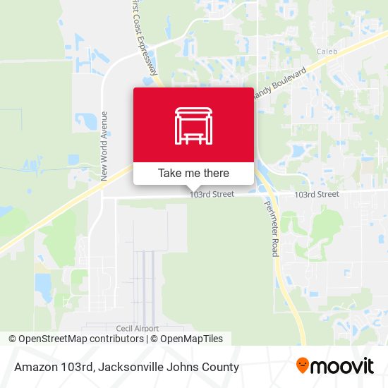 Amazon 103rd map